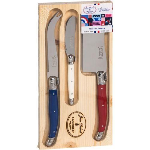 Laguiole Jean Dubost Käsemesser Set 3 tlg.