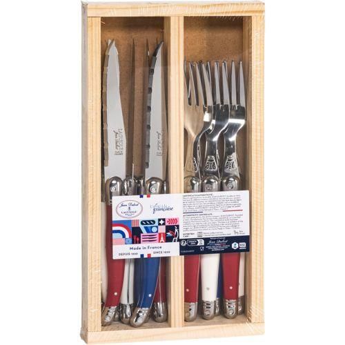 Laguiole Jean Dubost Set 12-tlg. 6 Messer + Gabeln