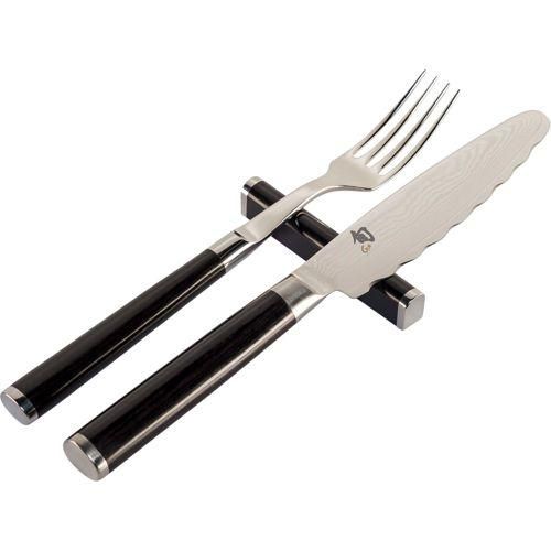 KAI Shun Besteckset 3-tlg. Gabel, Messer, Bänkchen