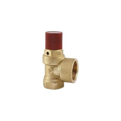 Caleffi Sicherheitsventil 1'' IG für Heizung - 3 bar - bis 120°C - Auslass 1 1/4'' IG - 530630