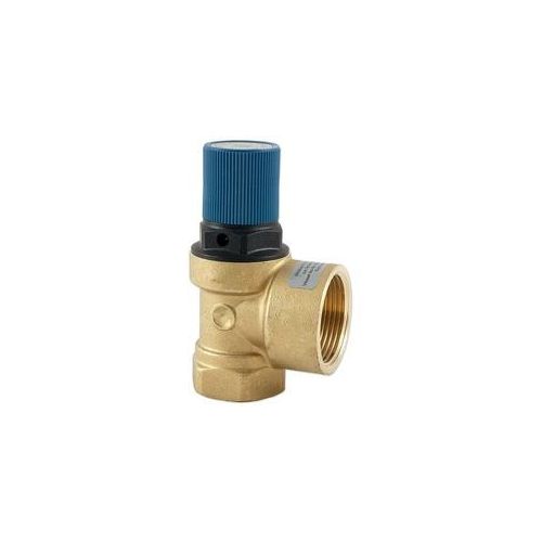 Caleffi Sicherheitsventil 1'' IG für Brauchwasser - 10 bar - bis 100°C - Auslass 1 1/4'' IG - 531610