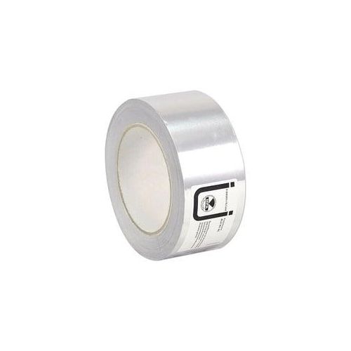 Aluminium-Klebeband - schwer entflammbar - bis 150°C - Stärke: 0,06 mm - B 50 mm - L 50 m ** 1m/0,17 EUR