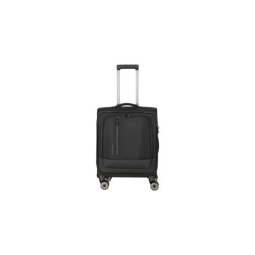 Travelite Crosslite Trolley S 4-Rollen Schwarz