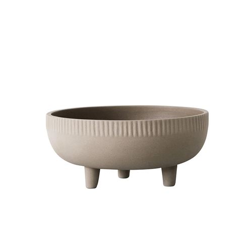 Kristina Dam Studio - Bowl Pflanzschale M, Ø 24 cm, grau