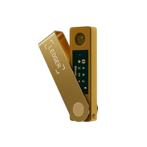 Ledger Nano X Crypto Hardware Wallet - Gold