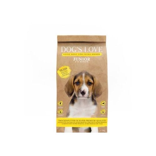 DOG'S LOVE Junior Lachs und Huhn 2 kg