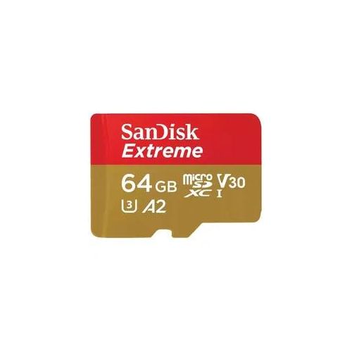 SanDisk Extreme 64GB microSDXC UHS-I 170MB/s Actioncam und Drohnen