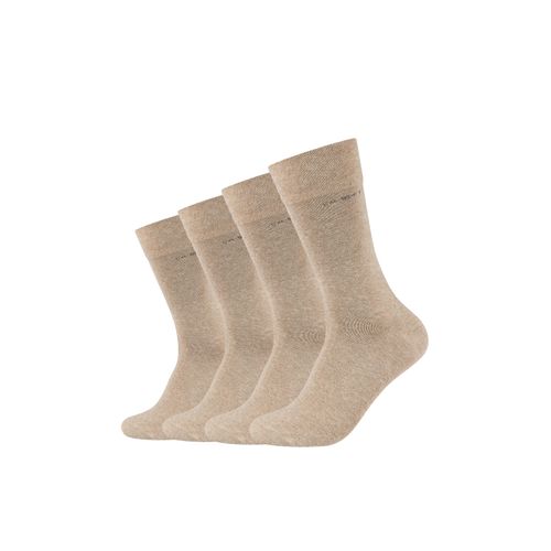 Camano Socken, (4er Pack), mit verstärktem Fersen- und Zehenbereich