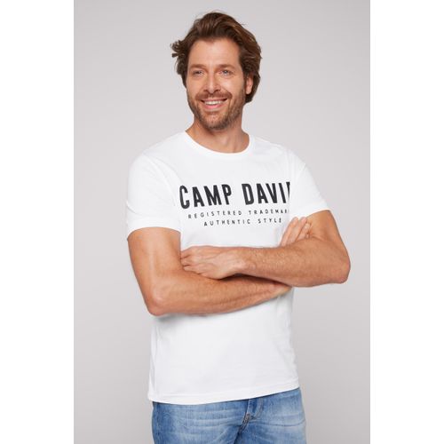 CAMP DAVID T-Shirt, mit Logo Print auf der Vorderseite