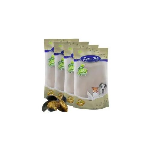 60 Stk. Lyra Pet® Rinderhufe gefüllt mit Pansen und Leber ca. 7,2 kg