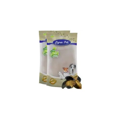 30 Stk. Lyra Pet® Rinderhufe gefüllt mit Pansen und Leber ca. 3,6 kg