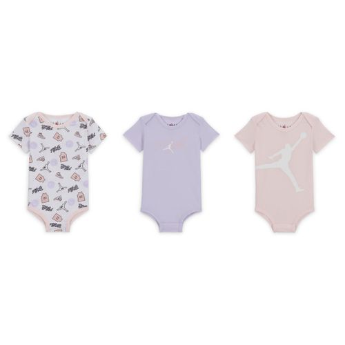 Jordan Flight Patch rompertjes met print voor baby's (12-24 maanden) - Roze