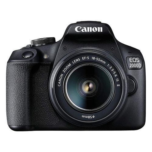 Canon EOS 2000D + Battery Kit schwarz NFC digital Spiegelreflexkamera