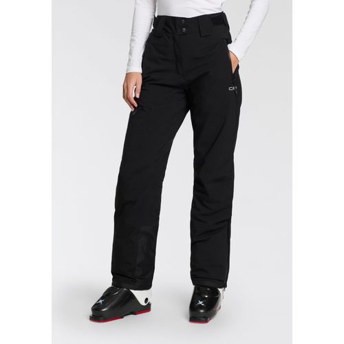 Skihose CMP, Damen, Gr. 46, N-Gr, schwarz (nero), Web, Obermaterial: 100% Polyester. Futter: 100% Polyester. Wattierung: 100% Polyester, sportlich, Hosen
