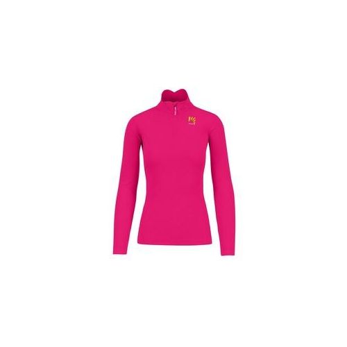 Karpos Pizzocco W Half Zip Damen Fleece-Longsleeve pink