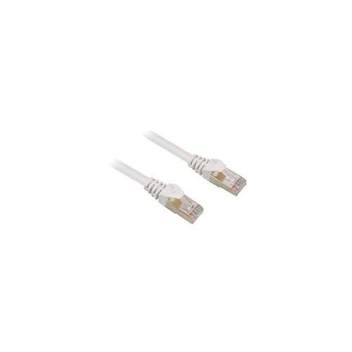 Patchkabel RJ45 Stecker > RJ45 Stecker CAT.6 S/FTP weiß, 1,5 Meter