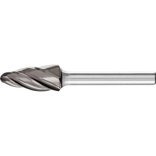 PFERD 21117885 Frässtift Rundbogen Länge 65 mm Produktabmessung, Ø 12 mm Arbeits-Länge 25 mm Schaftdurchmesser 6 mm