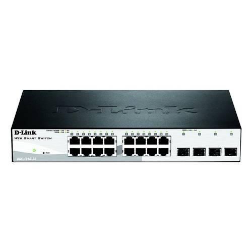 D-Link DGS-1210-20/E Netzwerk Switch RJ45/SFP 16 + 4 Port 40 GBit/s