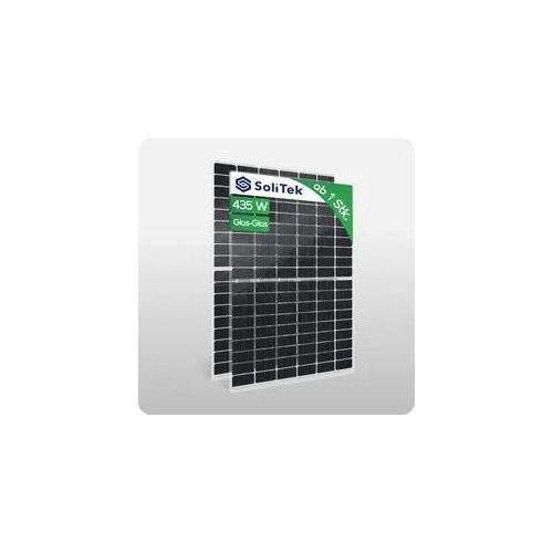 SoliTek SOLID Bifacial 435W Rahmenlos Glas-Glas