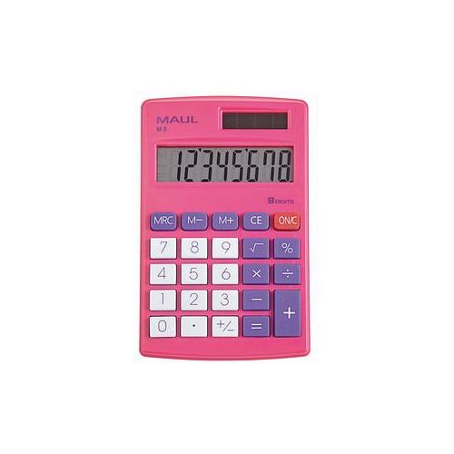 MAUL M 8 Taschenrechner pink