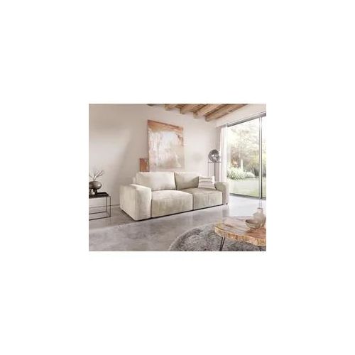 Big-Sofa Lanzo L 260x110 cm Cord Beige