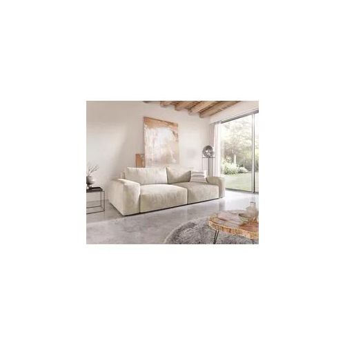 Big-Sofa Lanzo XL 270x130 cm Cord Beige