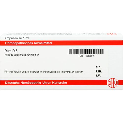 Ruta D6 Ampullen 8 ML