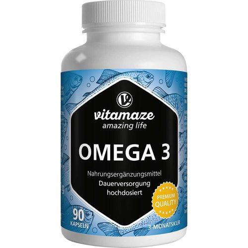 Omega 3 1000 mg Epa 400 Dha 300 Hochdosiert 90 ST