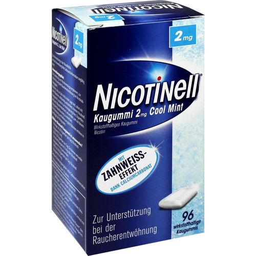 Nicotinell Kaugummi Cool Mint 2mg 96 ST