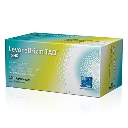 Levocetirizin Tad 5mg Filmtabletten 100 ST