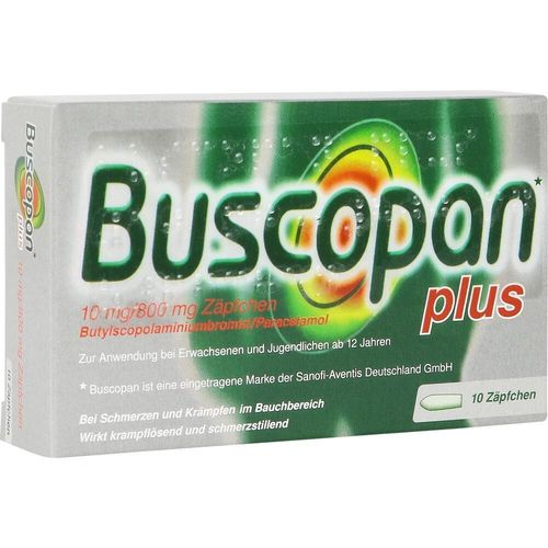 Buscopan Plus Suppositorien 10 ST