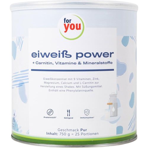 For You Eiweiß Power Pur 750 G