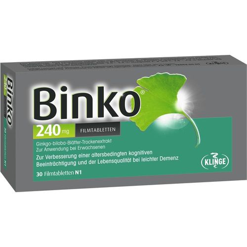 Binko 240 mg Filmtabletten 30 ST