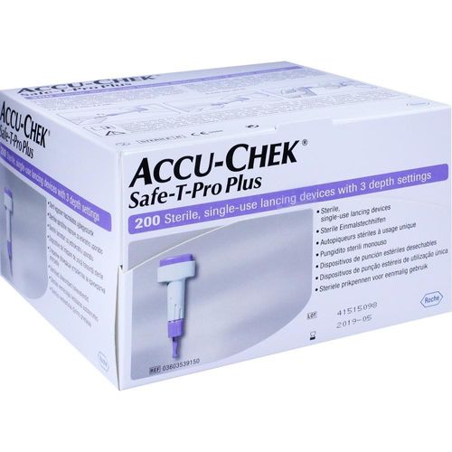 Accu-Chek Safe-T-pro Plus 200 ST