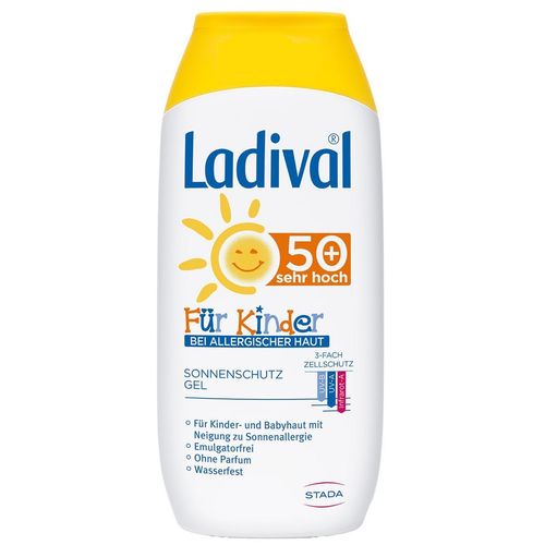 Ladival für Kinder bei Allergischer Haut LSF 50+ 200 ML