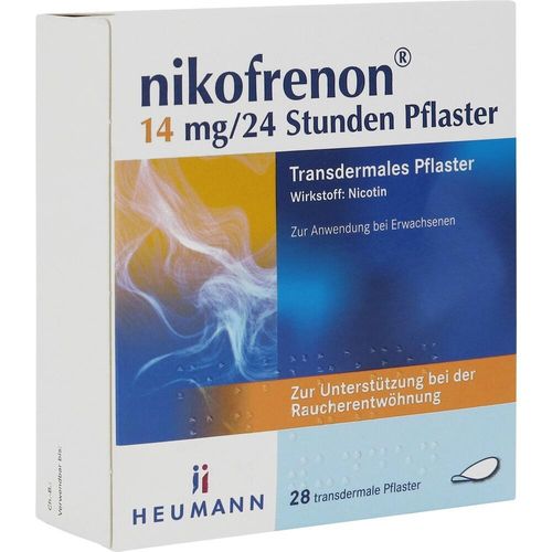 Nikofrenon 14 mg/24 Stunden Pflaster 28 ST