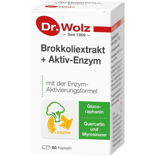 Brokkoliextrakt + Aktiv-Enzym Dr. Wolz 60 ST