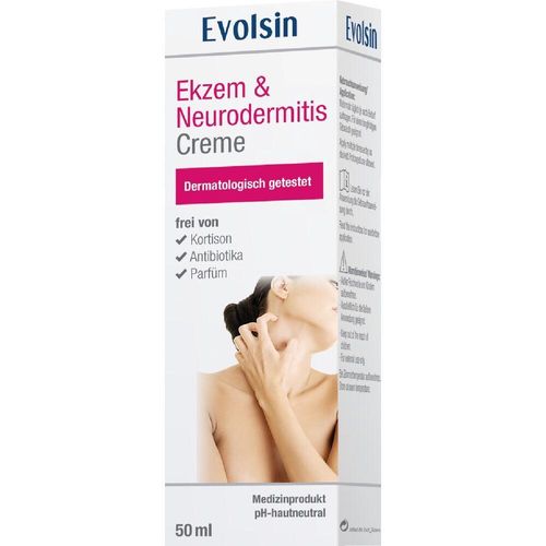 Evolsin Ekzem & Neurodermitis Creme 50 ML