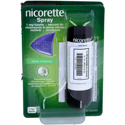 Nicorette Mint Spray 1 mg/Sprühstoß 2 ST