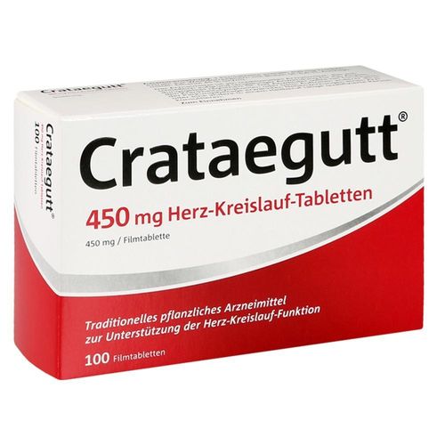 Crataegutt 450 mg Herz-Kreislauf-Tabletten 100 ST