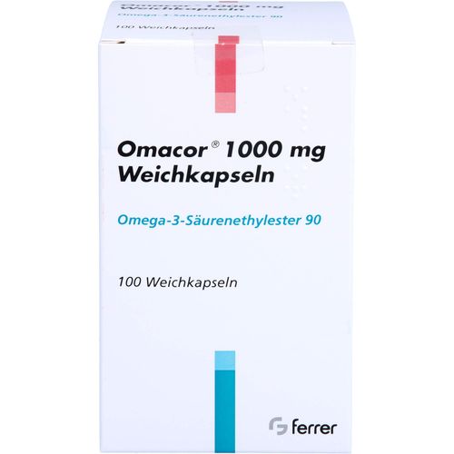 Omacor 1000 mg Weichkapseln 100 ST