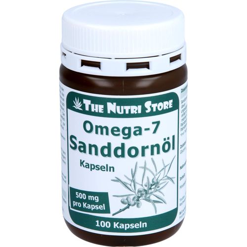 Omega-7 Sanddornöl 500mg Bio 100 ST