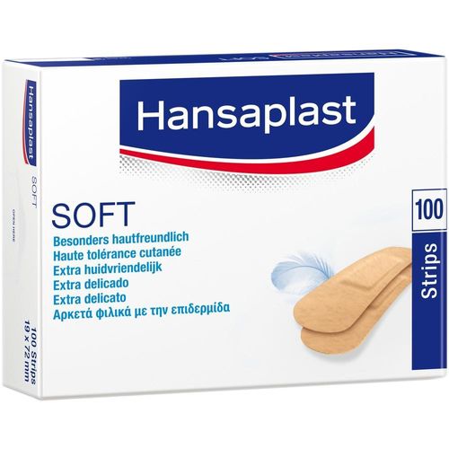 Hansaplast Soft Strip 1.9x7.2cm 100 ST