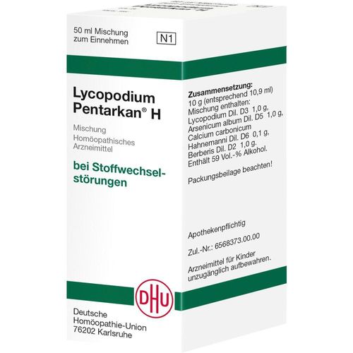 Lycopodium Pentarkan H 50 ML