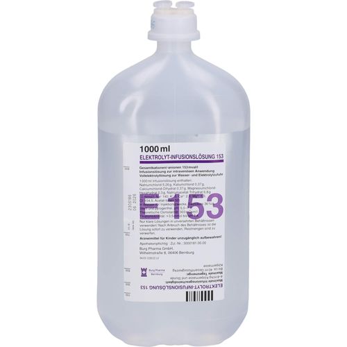 Elektrolyt-Infusionslösung 153 Pe-Flasche 10000 ML