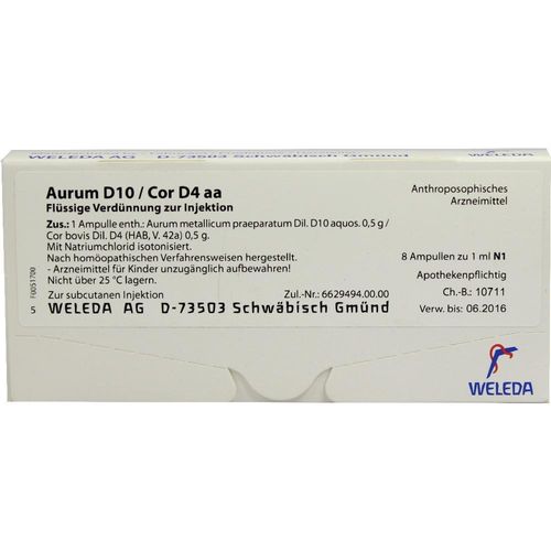 Aurum D10 Cor D 4 Aa 8 ML