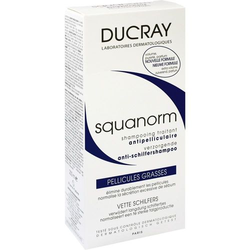 Ducray Squanorm Fettige Schuppen Shampoo 200 ML