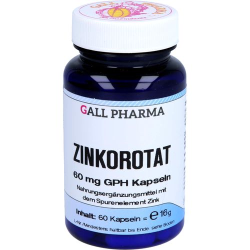 Zinkorotat 60mg Gph Kapseln 60 ST