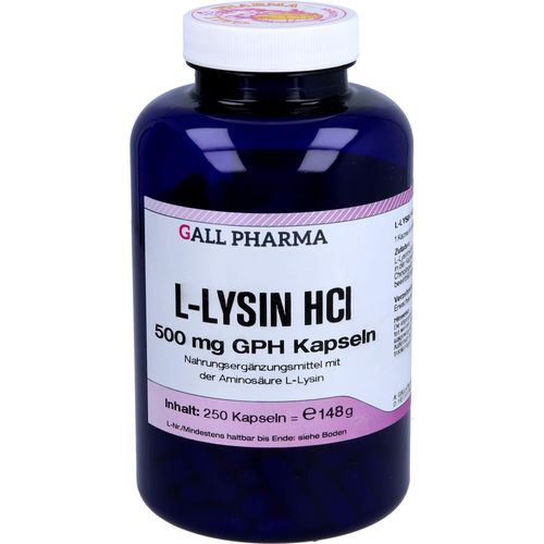 L-Lysin 500mg 250 ST