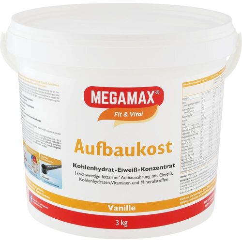 Megamax Aufbaukost Vanille 3 KG